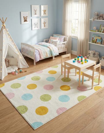 5' x 8' Whimsy Kids Rug