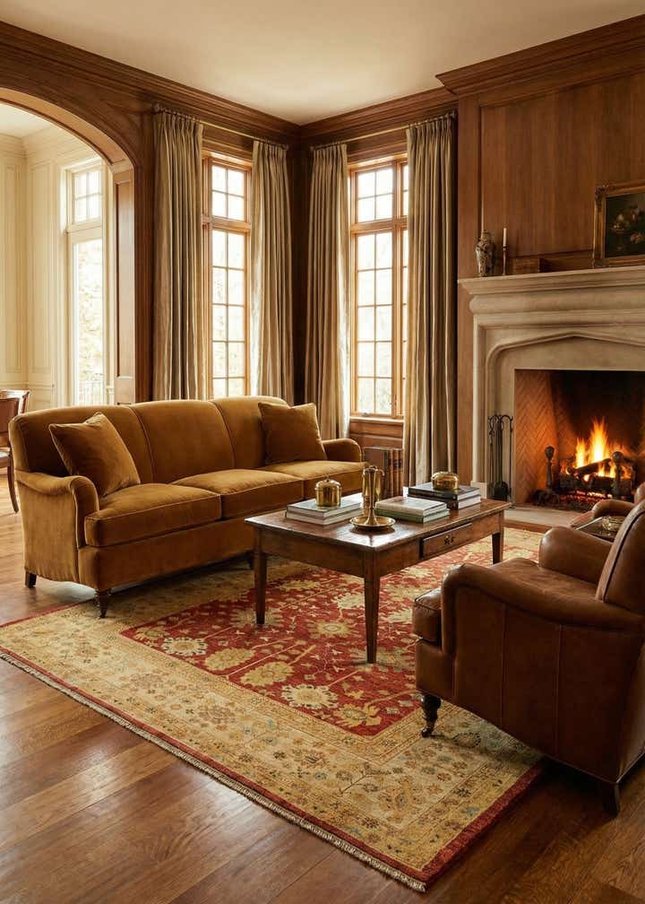 6' 8 x 10' 4 Ziegler Wool Rug