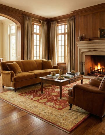 6' 8 x 10' 4 Ziegler Wool Rug