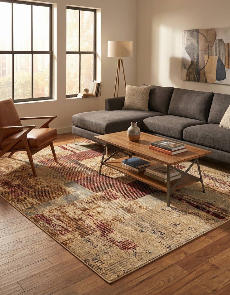 Detail image of 7' 10 x 10' Saturn Rug