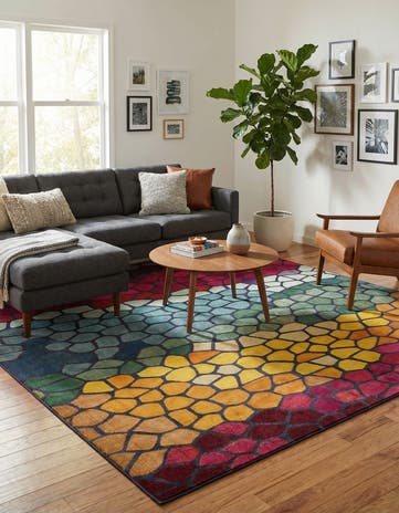 9' x 12' Washable Hyacinth Rug