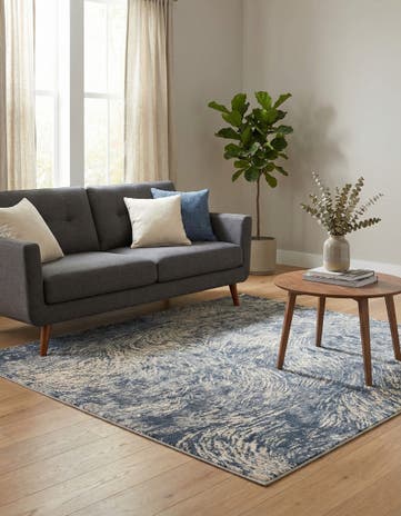 Gray Oasis Rug