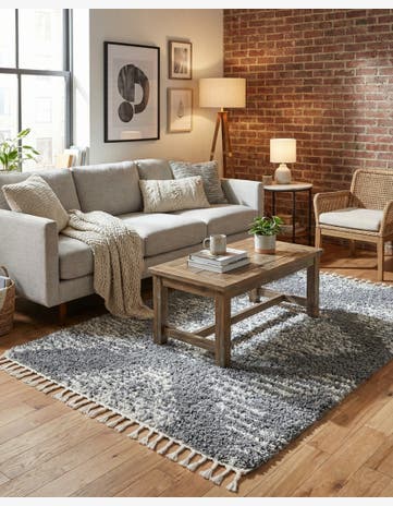 4' x 6' Serenity Shag Rug