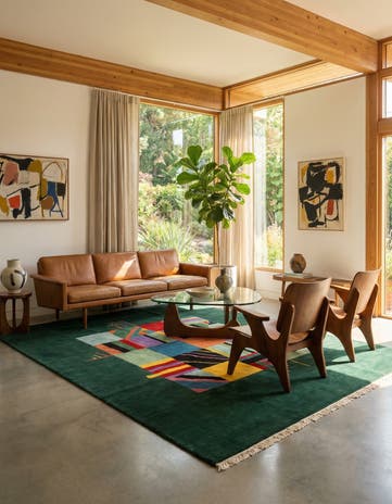 6' 9 x 9' 9 Tibeter Rug