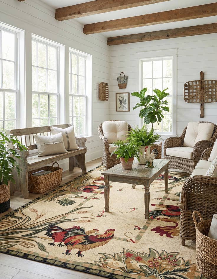 Detail image of 10' x 14' Country Rug