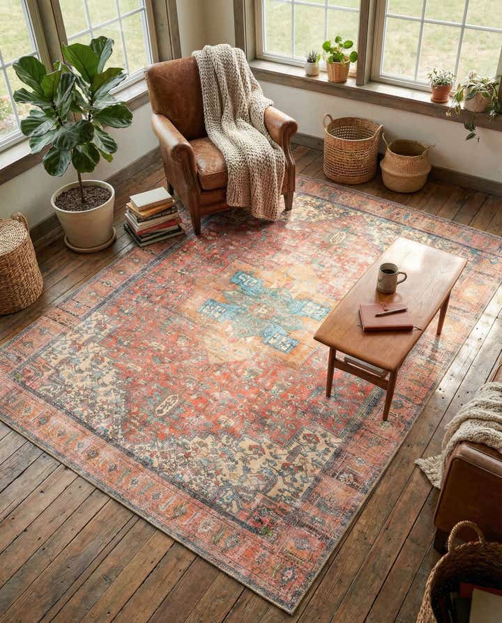 7' 10 x 10' Washable Timeless Rug