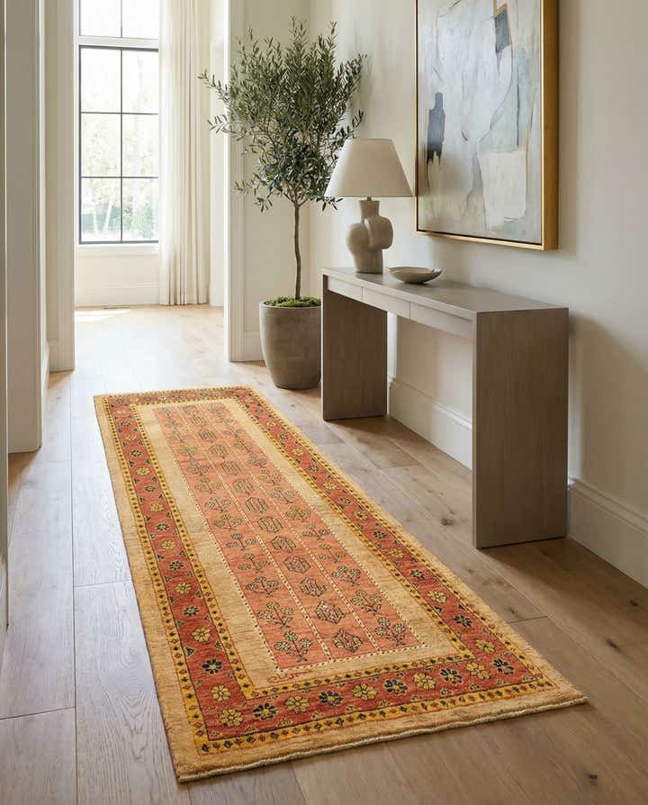 2' 9 x 6' 5 Kashkuli Wool Runner Rug