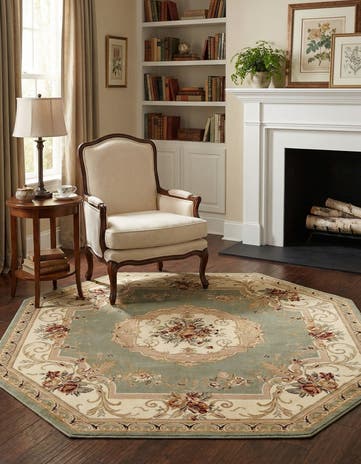 7' 10 x 7' 10 Chateau Octagon Rug