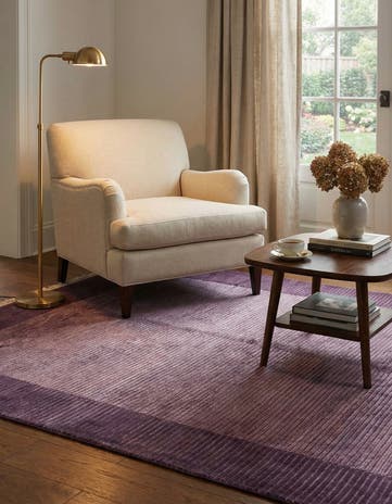 4' 11 x 6' 8 Hand Knotted Darya Wool Rug