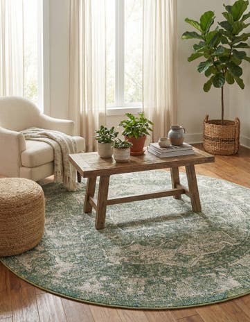 5' x 5' Isabella Round Rug