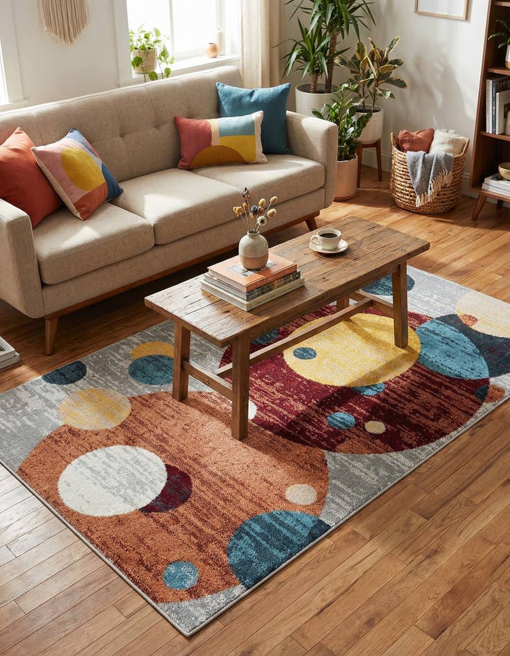 Detail image of 3' 3 x 5' 3 Kamala Washable Rug