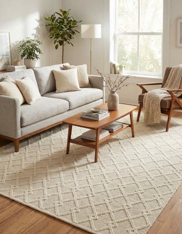 7' 10 x 10' Hand Knotted Jill Zarin Dorset Rug