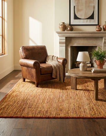 3' 10 x 6' Hand Knotted Modern Ziegler Rug