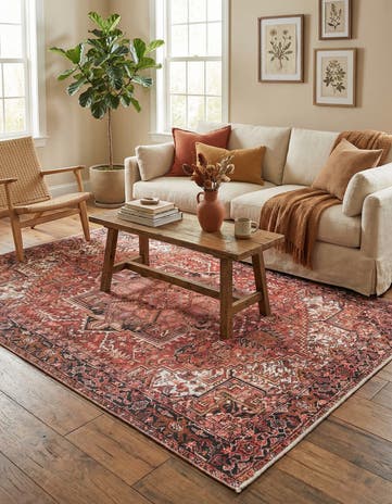 Rust Red Boutique Rug