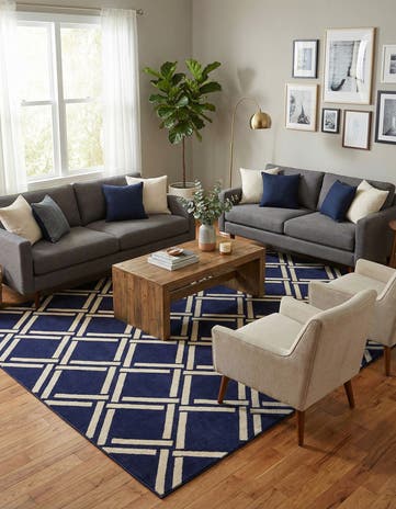 9' x 12' Lattice Rug