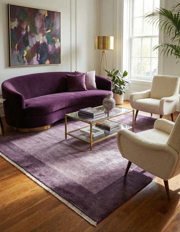 6' 6 x 9' 11 Hand Knotted Darya Wool Rug
