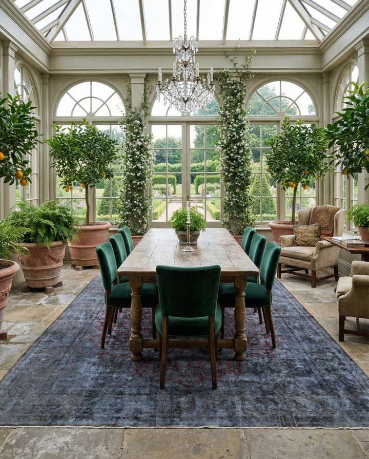 9' 9 x 12' 10 Vintage Royal Wool Rug