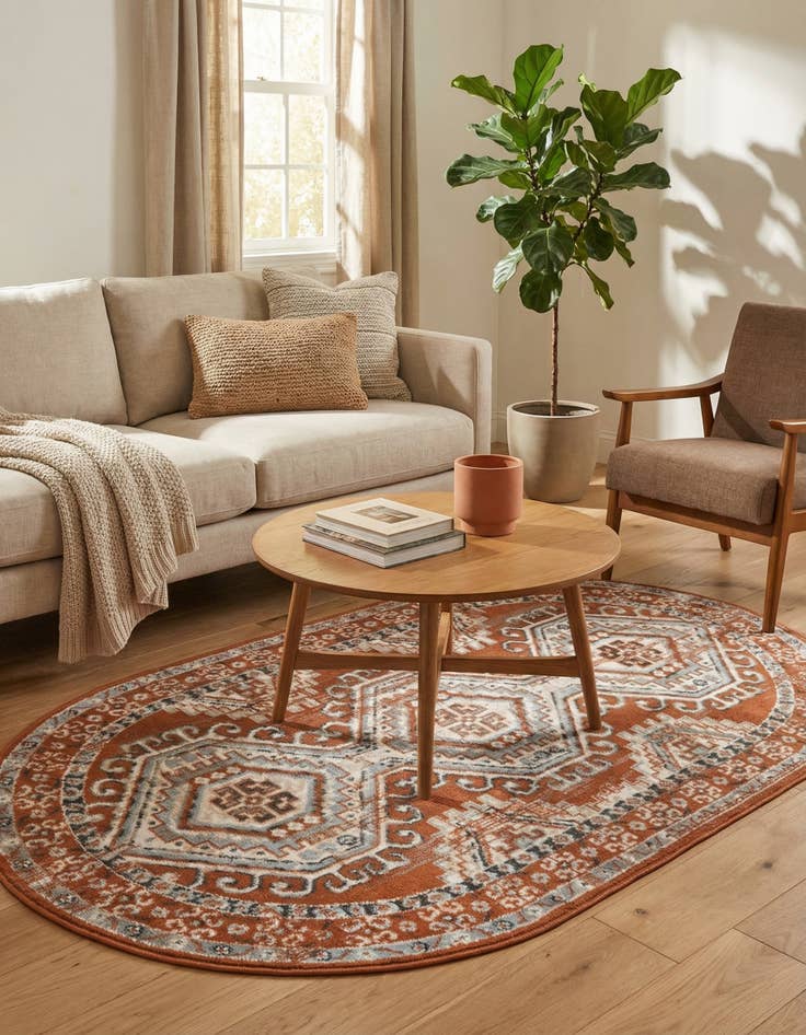 Detail image of 3' 1 x 5' 3 Charlotte Oval Rug