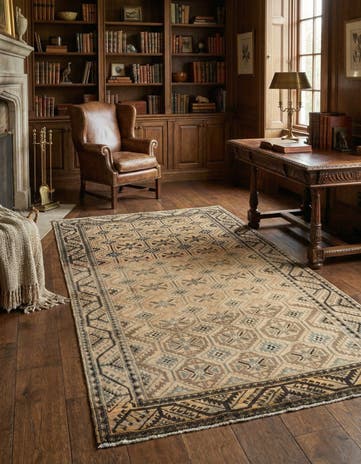 5' 2 x 9' 7 Hamedan Rug