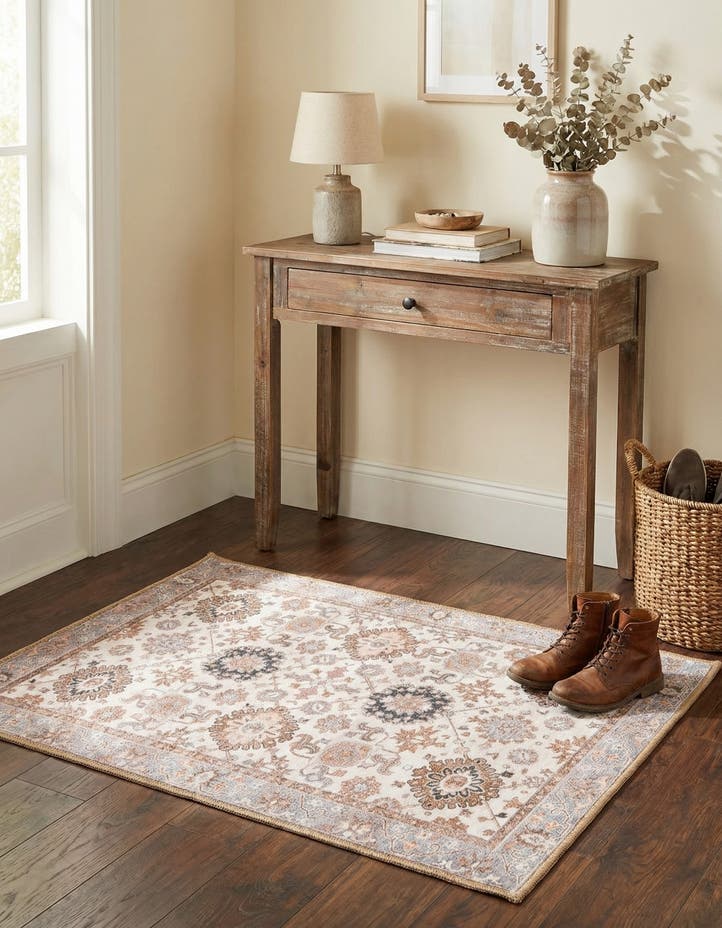 2' x 3' 1 Washable Timeless Rug