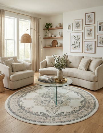 7' 10 x 7' 10 Parker Round Rug