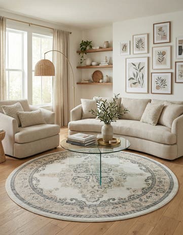 7' 10 x 7' 10 Parker Round Rug