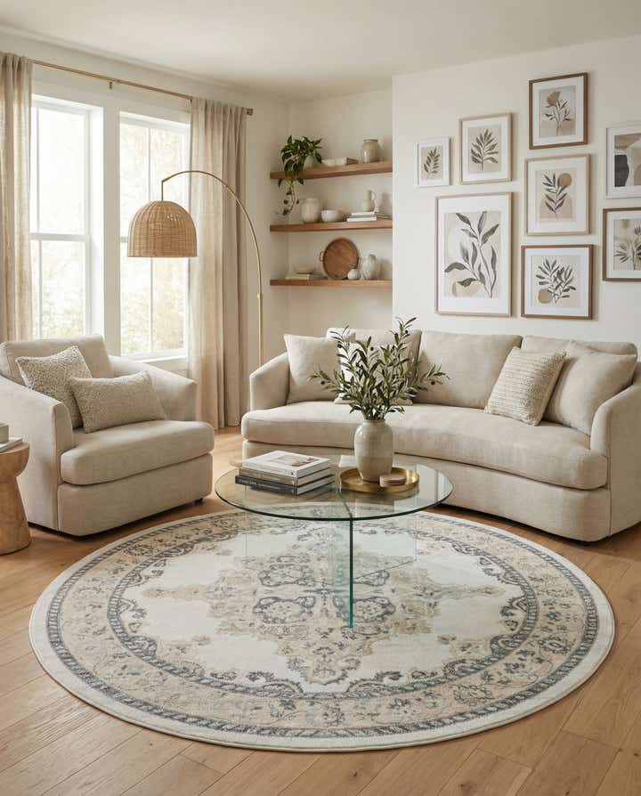 7' 10 x 7' 10 Parker Round Rug