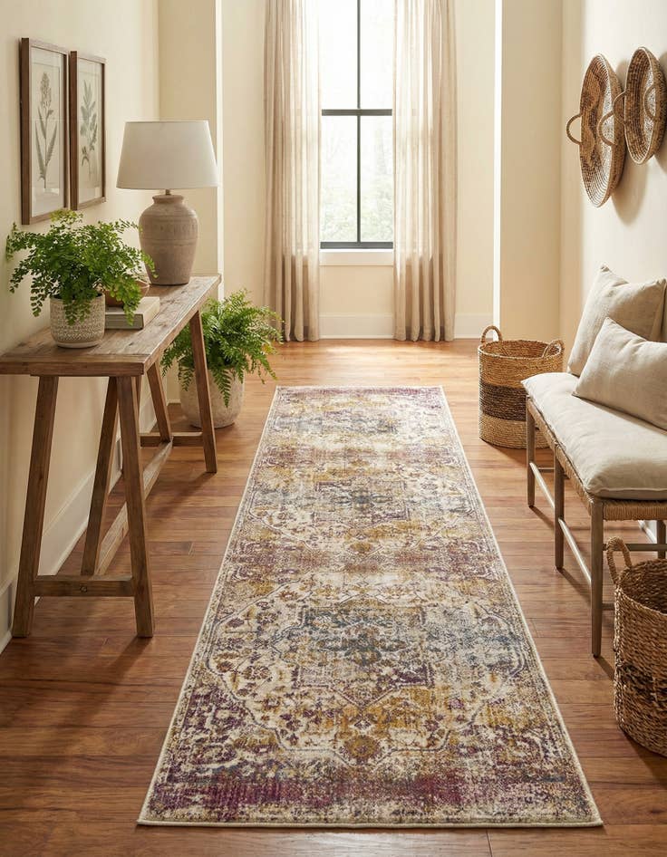 Detail image of  2' 6 x 12' Deepa Runner Rug