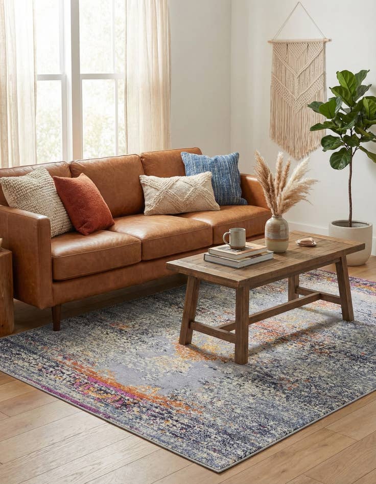 Detail image of 4' x 5' 9 Budapest Rug