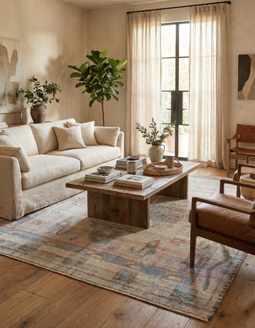8' 9 x 11' 5 Hand Knotted Moroccan Wool Rug