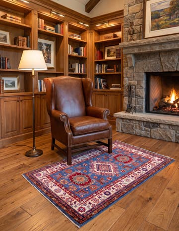 3' 3 x 5' 1 Hand Knotted Kazak Rug