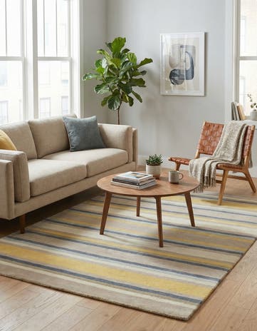 4' x 5' 6 Luna Wool Rug