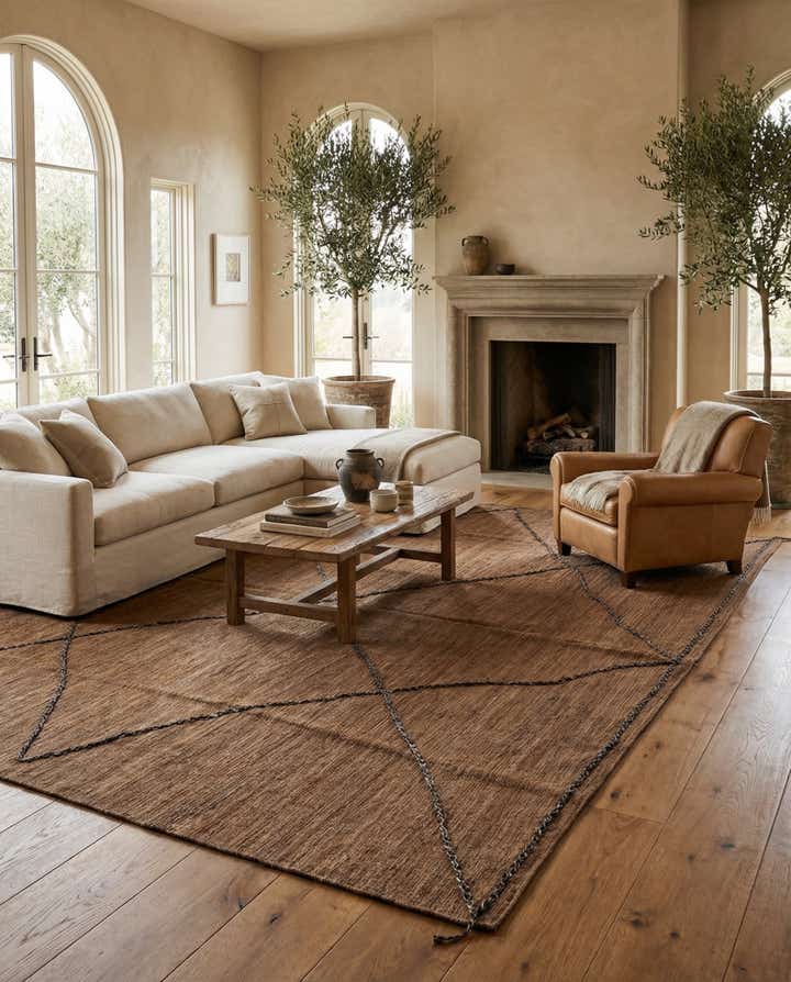 11' 5 x 14' 5 Hand Knotted Moroccan Wool Rug