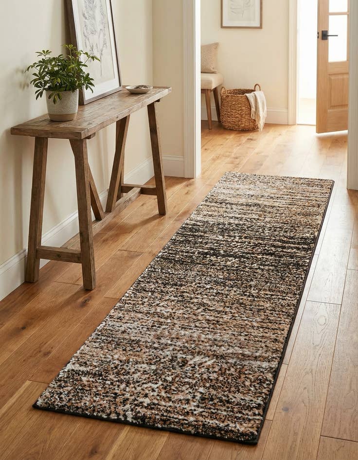 Detail image of  2' x 8' Sepia Runner Rug