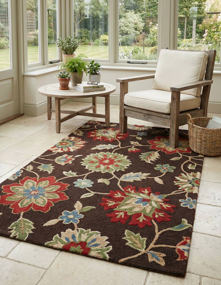 Detail image of 5' 1 x 8' Luna Rug