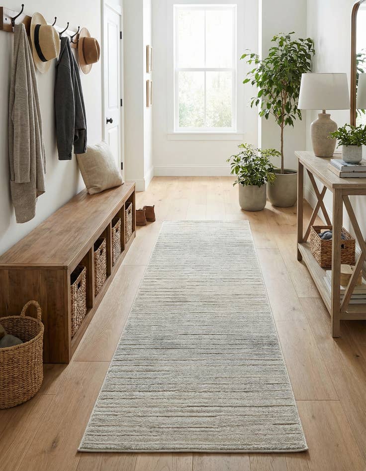 Detail image of 2' x 8'  Washable Sabrina Soto Ola Indoor / Outdoor Runner Rug