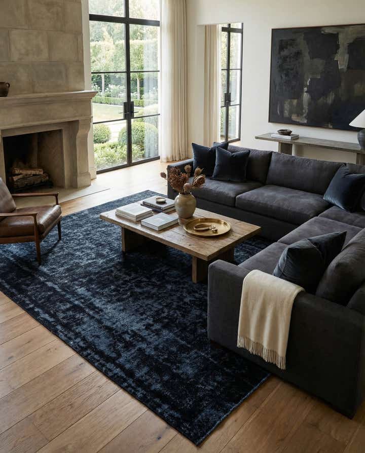 9' 5 x 12' 10 Hand Knotted Ultra Vintage Persian Wool Rug