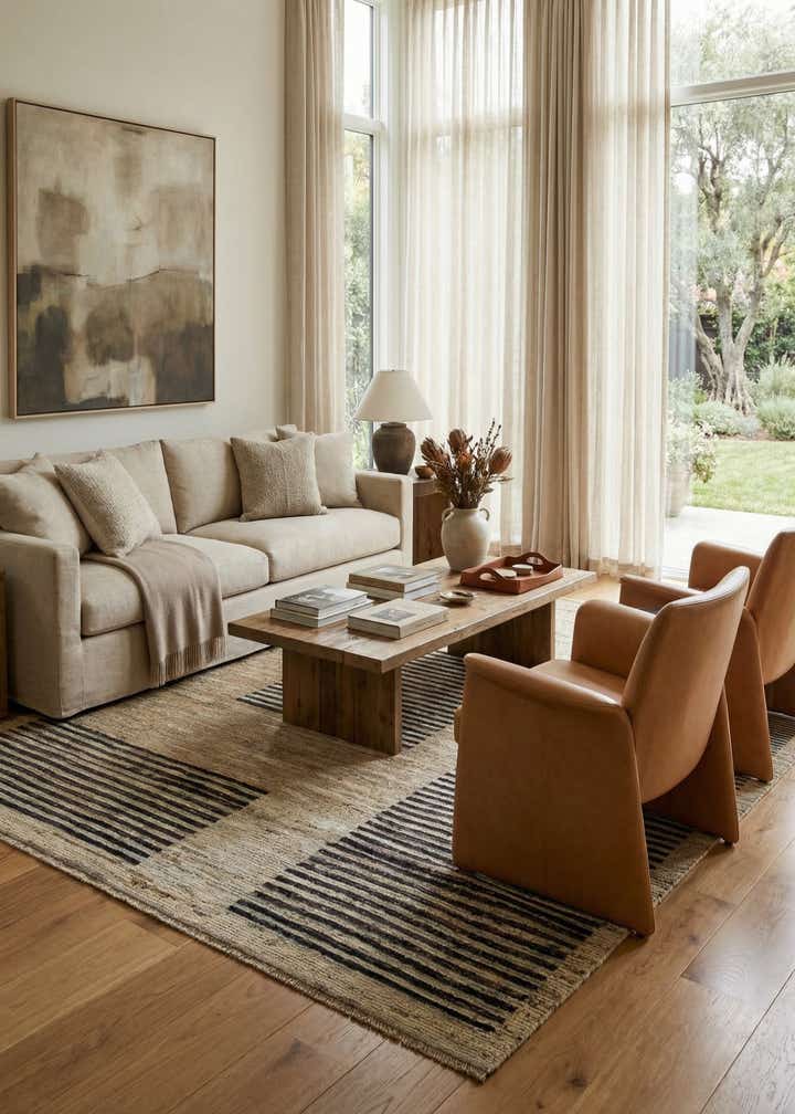 8' 2 x 9' 11 Hand Knotted Darya Wool Rug