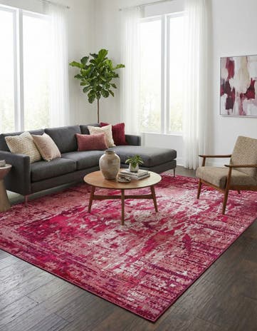 Red Starlight Rug