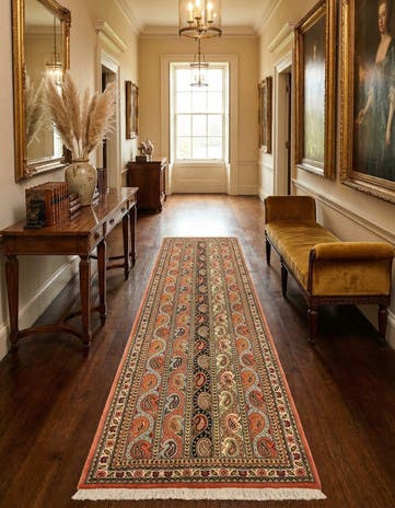 2' 1 x 6' 5 Tabriz Runner Rug