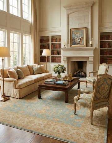 8' 10 x 12' 4 Ziegler Wool Rug