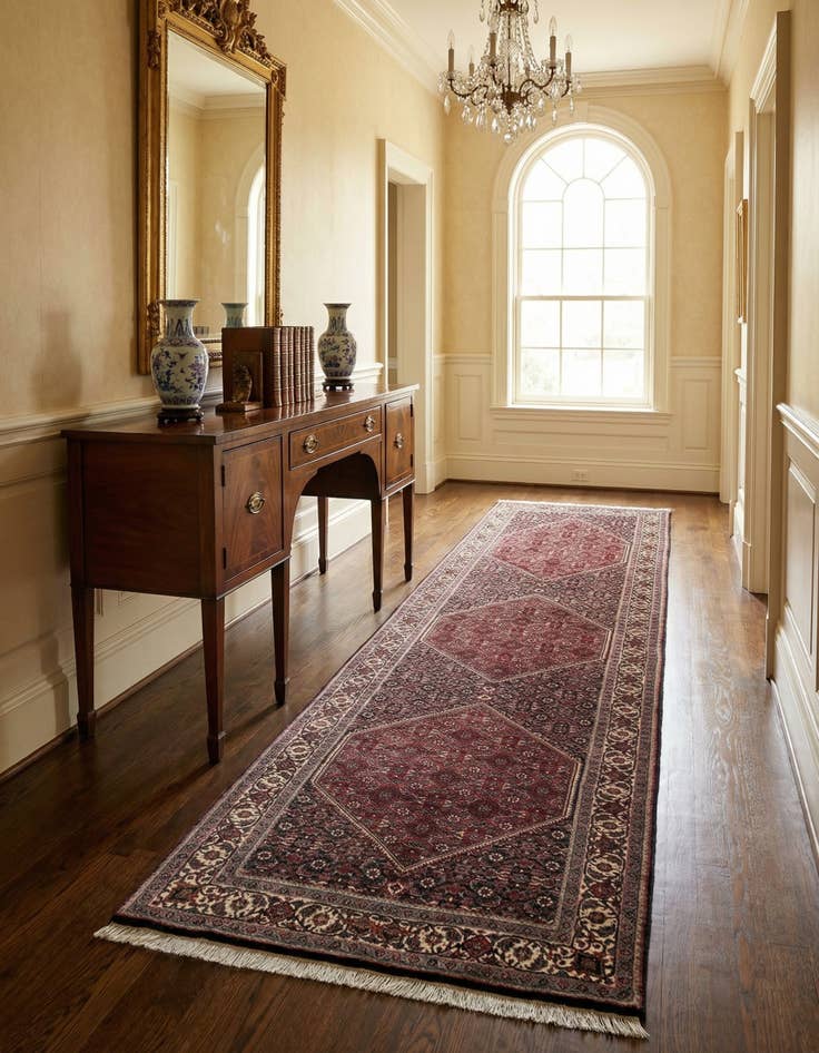 Detail image of 2' 9 x 13' 5 Bidjar Wool Runner Rug