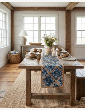 1' 2 x 10' Handmade Braided Jute Table Runner Rug