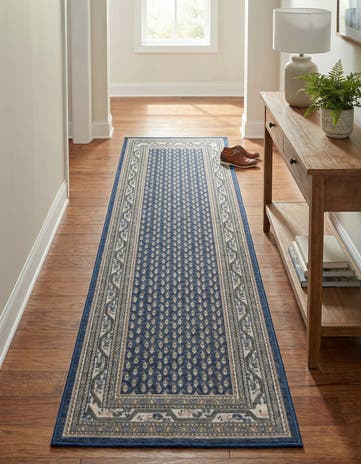 Blue SoHo Runner Rug