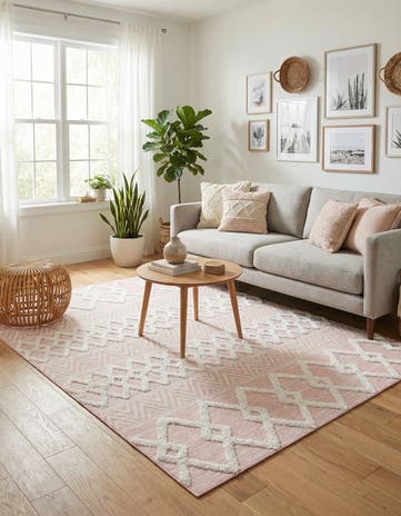 Pink Sabrina Soto Casa Valencia Rug