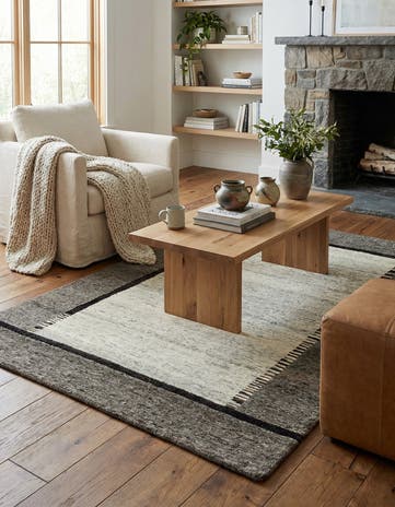 4' x 6' Hand Knotted Tibet Wool Rug