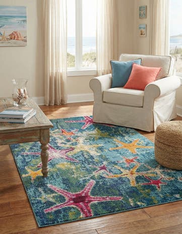 4' x 6' Washable Amalfi Rug