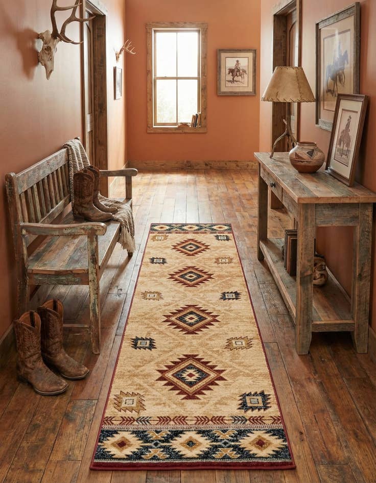 Detail image of 3' x 12' Pioneer Runner Rug