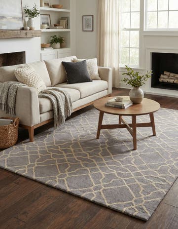 5' x 8' Luna Wool Rug