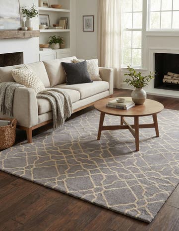 5' x 8' Luna Wool Rug